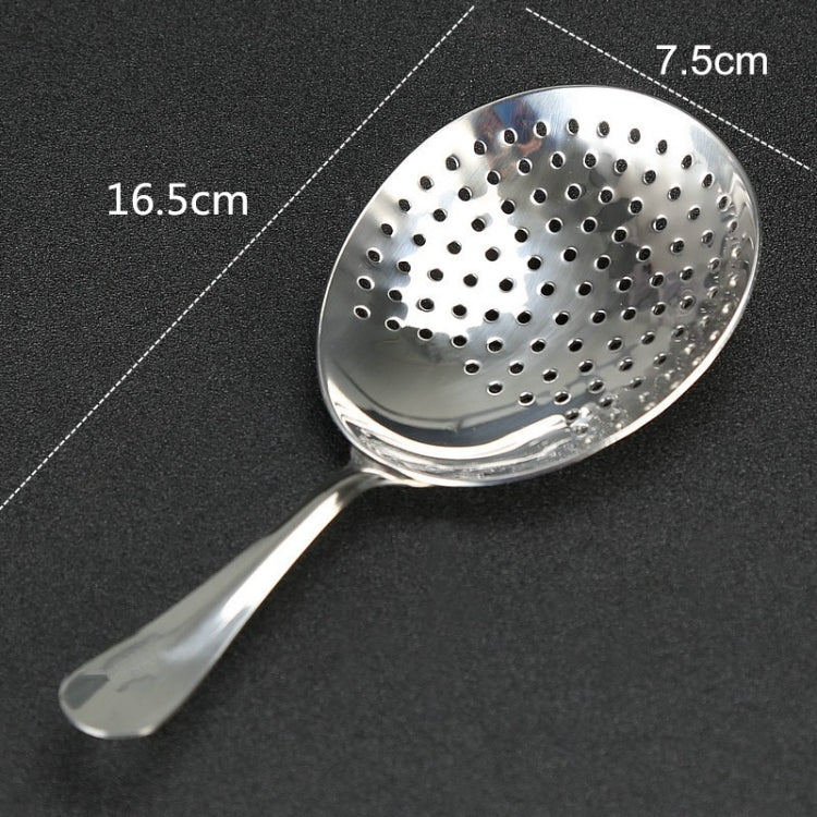 Stainless Steel Ice Filter Spoon Bartending Equipment