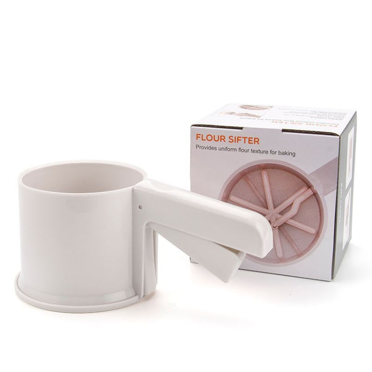 Manual Powder Sieve Baking Tool Flour Filter