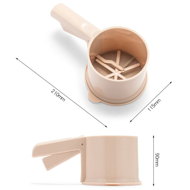 Manual Powder Sieve Baking Tool Flour Filter