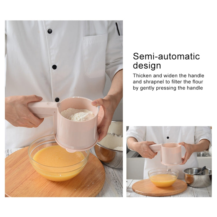 Manual Powder Sieve Baking Tool Flour Filter
