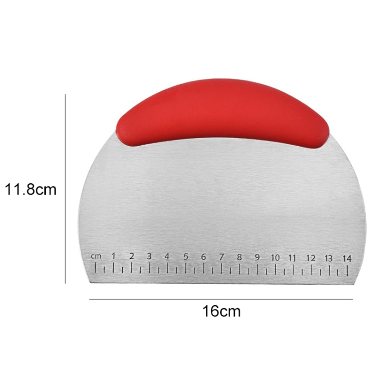 Stainless Steel Noodle Cutter Rice Flour Scraper Dough Cutting Knife