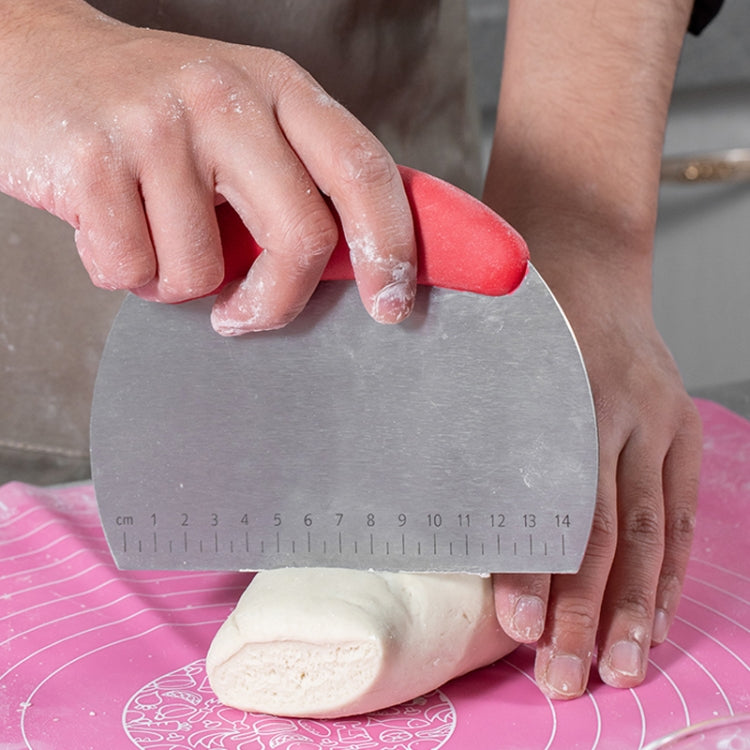 Stainless Steel Noodle Cutter Rice Flour Scraper Dough Cutting Knife