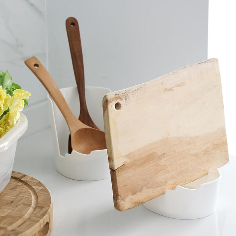 Kitchen Pot Cover Rack Sitting Type Multifunctional Soup Spoon Rack