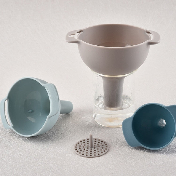 Plastic Jam Funnel Household Multi-function Oil Leak Separating Funnel