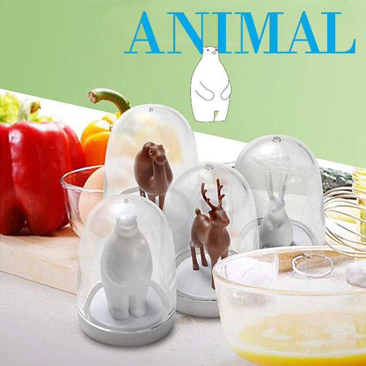 4 in 1 Kitchen Animals Cartoon Shape Seasoning Bottle Set