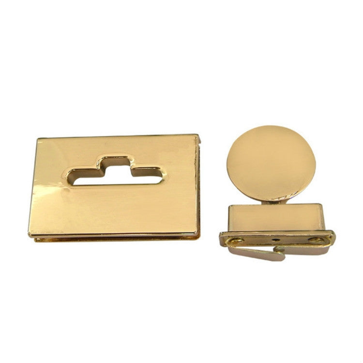 Luggage Hardware Accessories Zinc Alloy Square Female Bag Lock