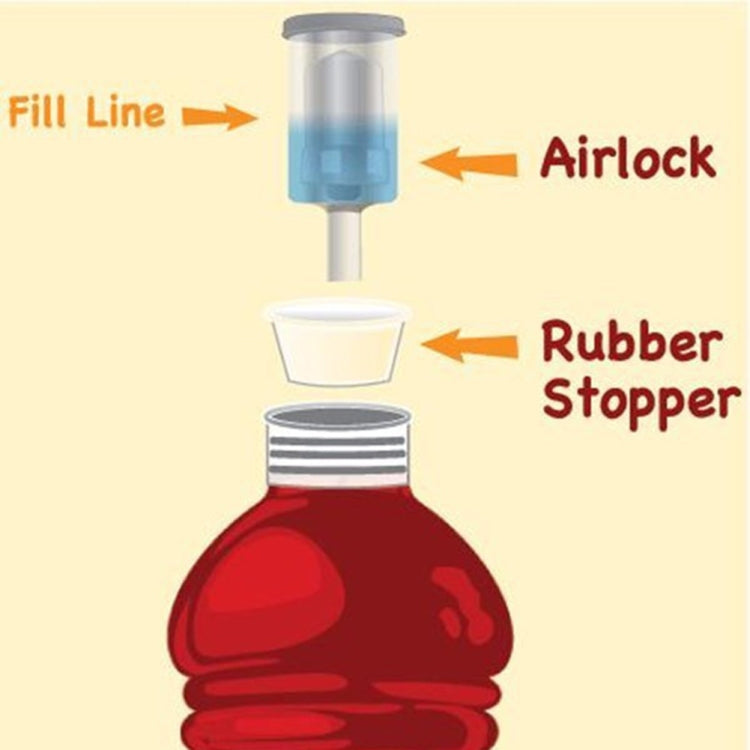 Winemaking Plastic Three-piece One-way Exhaust Valve Lsolated Air Check Valve