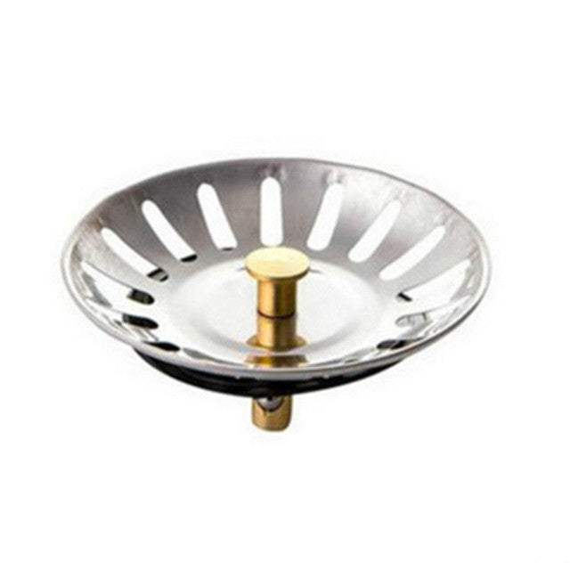 2 PCS Stopper Spin Lock Sink Drain Strainer