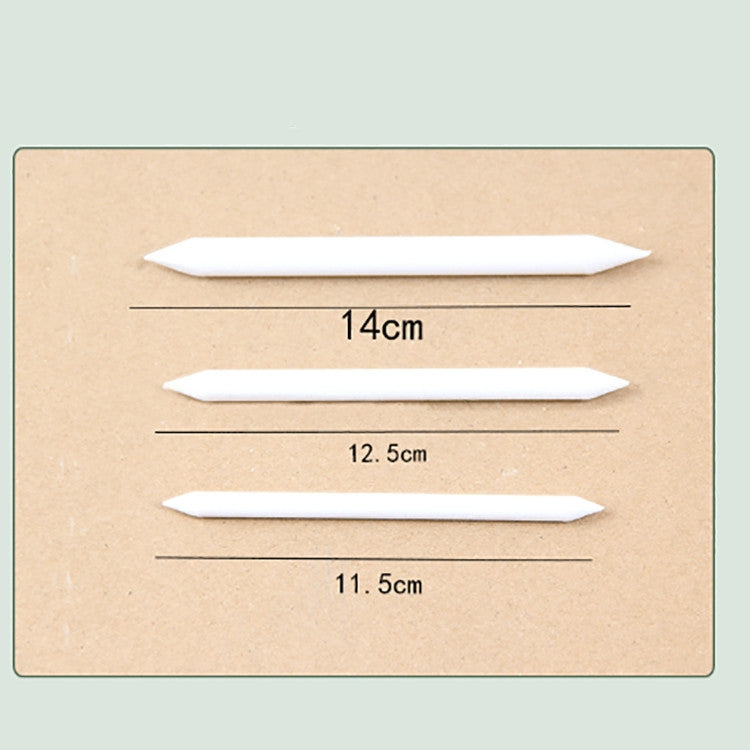 3 PCS Blending Smudge Stump Sketch Art Drawing Tool