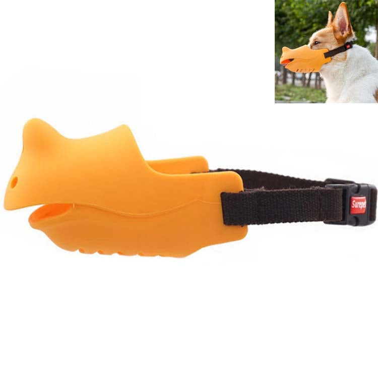 Pet Dog Muzzle Anti-bite Anti-call Silicone Muzzle