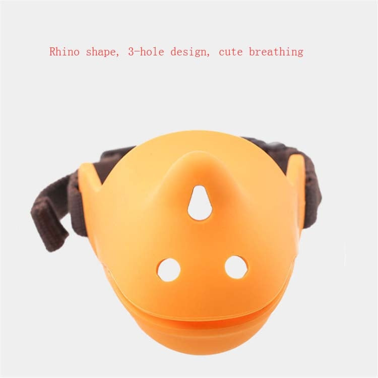 Pet Dog Muzzle Anti-bite Anti-call Silicone Muzzle