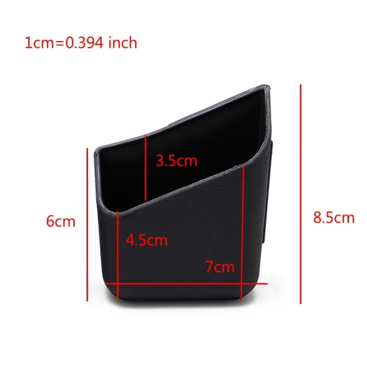 2-Pack Stylish Car Glasses and Accessories Storage Organisers in Black