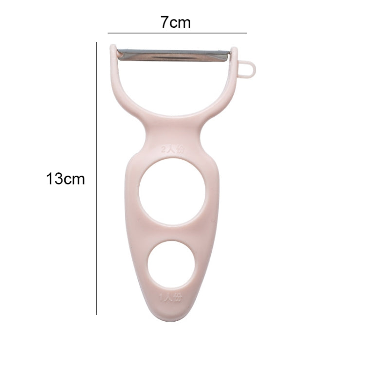 20 PCS Creative Stainless Steel Scraping Peeling Multi-function Vegetable and Fruit Peeler