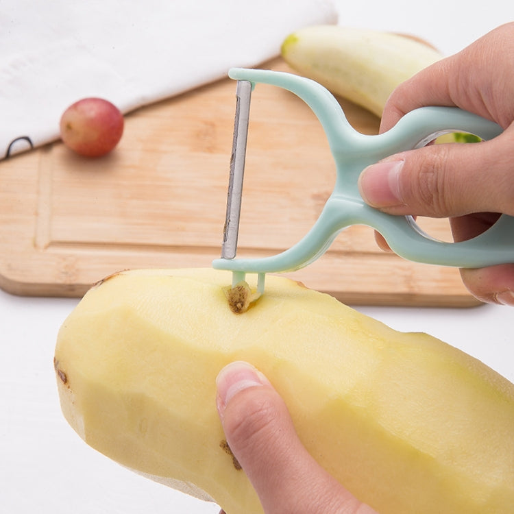 20 PCS Creative Stainless Steel Scraping Peeling Multi-function Vegetable and Fruit Peeler