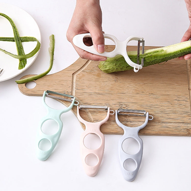 20 PCS Creative Stainless Steel Scraping Peeling Multi-function Vegetable and Fruit Peeler