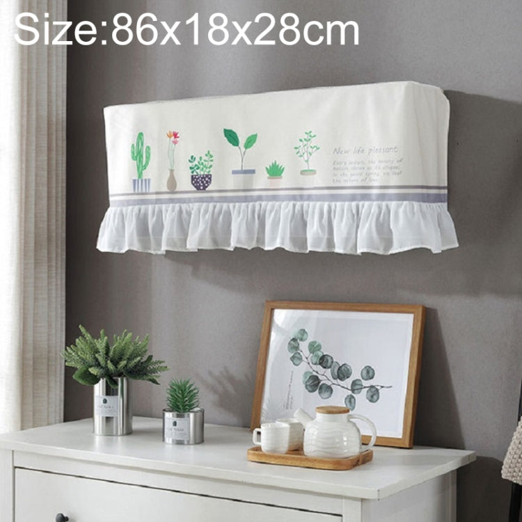 Fresh Literary Chiffon Lace Bedroom Air Conditioning Dust Cover, Series 1