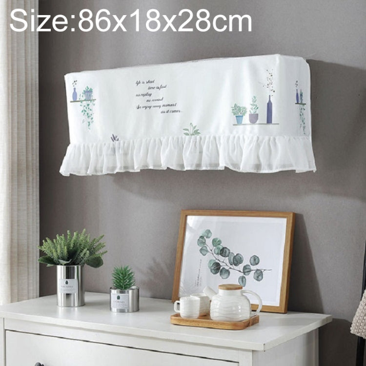 Fresh Literary Chiffon Lace Bedroom Air Conditioning Dust Cover, Series 1
