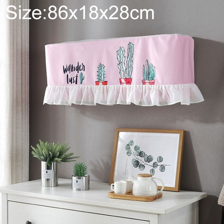 Fresh Literary Chiffon Lace Bedroom Air Conditioning Dust Cover, Series 1