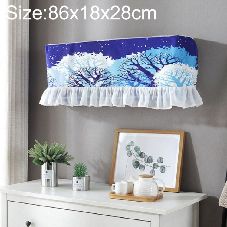 Fresh Literary Chiffon Lace Bedroom Air Conditioning Dust Cover, Series 1