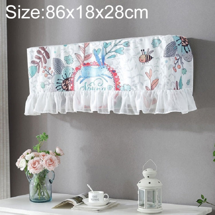 Fresh Literary Chiffon Lace Bedroom Air Conditioning Dust Cover, Series 1
