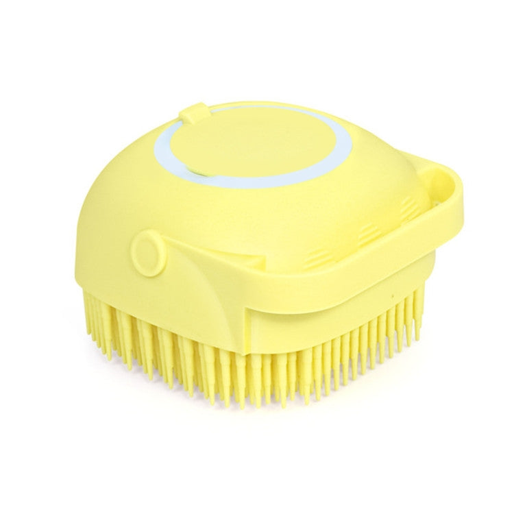 Pet Bath Massage Brush Dog Rub Bath Gloves with Brush