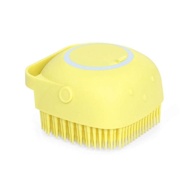Pet Bath Massage Brush Dog Rub Bath Gloves with Brush