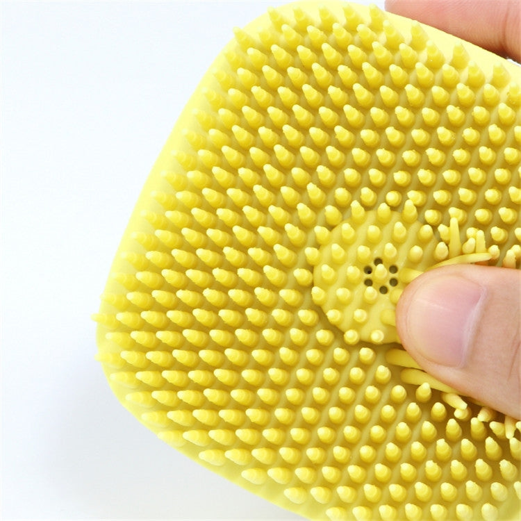 Pet Bath Massage Brush Dog Rub Bath Gloves with Brush
