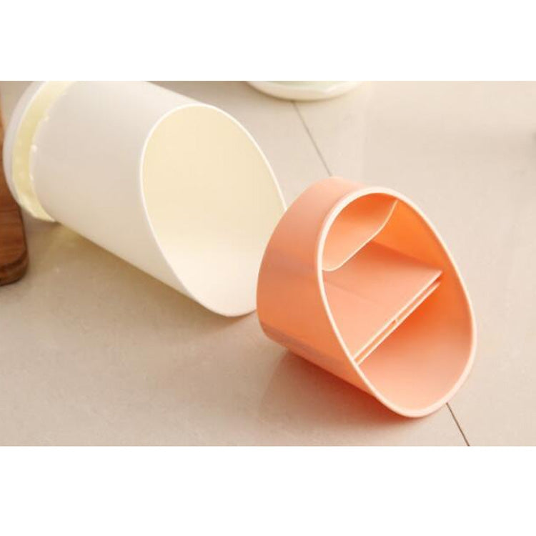 Creative Multi-function Double Drain Shelf Kitchen Chopsticks Storage Bucket Tableware Storage Box