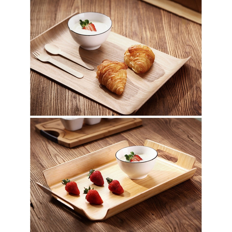 Wooden Dinner Plate Serving Plate Pastry Tray