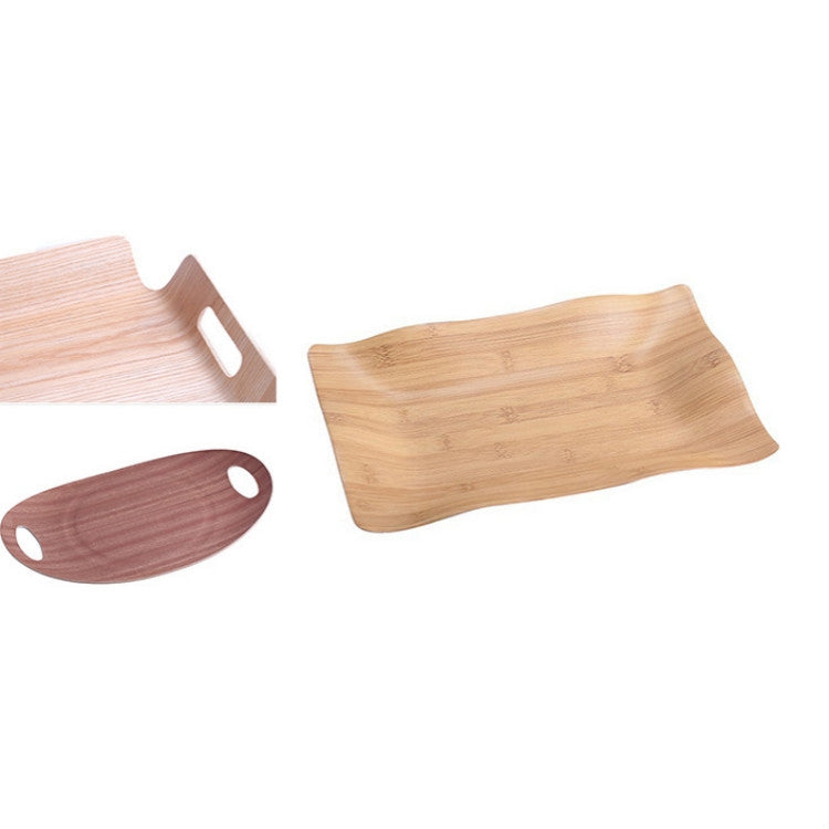 Wooden Dinner Plate Serving Plate Pastry Tray