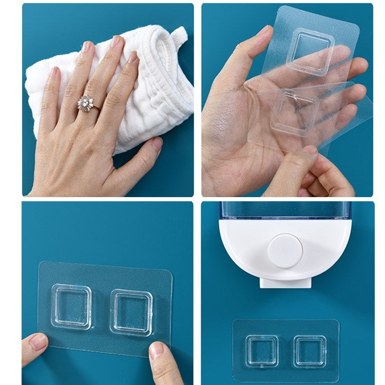 Nail-free Seamless Pressing Wall-mounted Grain Multi-grain Canister Rice Canister Transparent Vsual Snack Storage Sealed Box