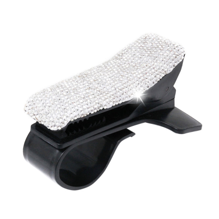 Glamorous 360° Rotating Rhinestone Car Phone Holder for Dashboard