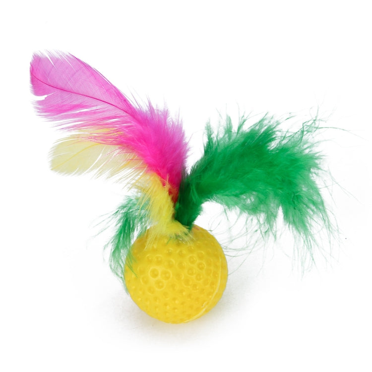 Cat Combination Toy Funny Cat Stick Mouse Bell Ball Feather