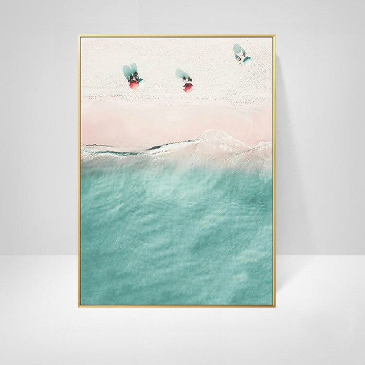 Ocean Landscape Canvas Poster Decoration Home Painting Art Paintings Frameless Painting Core, 15x20 cm, 20x25 cm