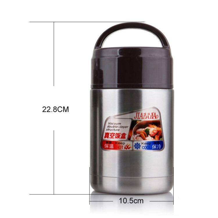 Jiadabao Stainless Steel Vacuum Insulation Simmering Pot Portable Insulation Rice Pot