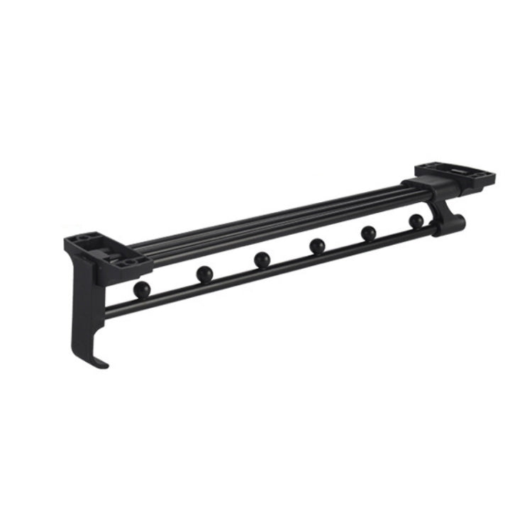 Wardrobe Hardware Push-Pull Hanging Rod Clothes Rail