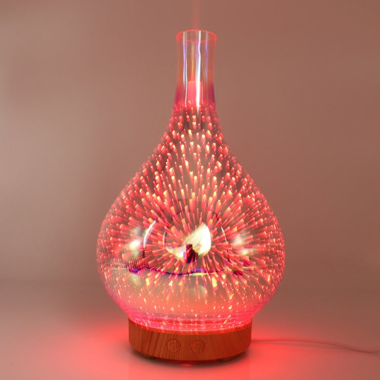 STB-XB10 3D Fireworks 7 Colors LED Night Light Air Humidifier Aroma Essential Oil Diffuser Mist Maker