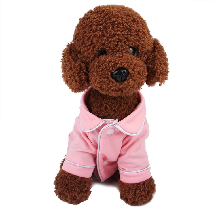 Dog Clothes Pet Pajamas Dog simulation Silk Pajamas