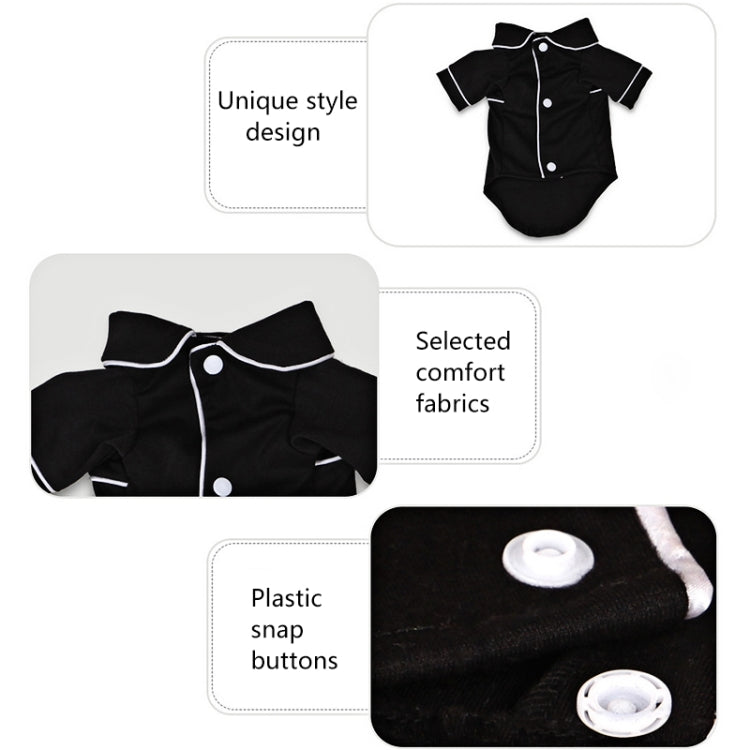 Dog Clothes Pet Pajamas Dog simulation Silk Pajamas