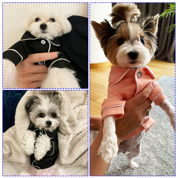 Dog Clothes Pet Pajamas Dog simulation Silk Pajamas