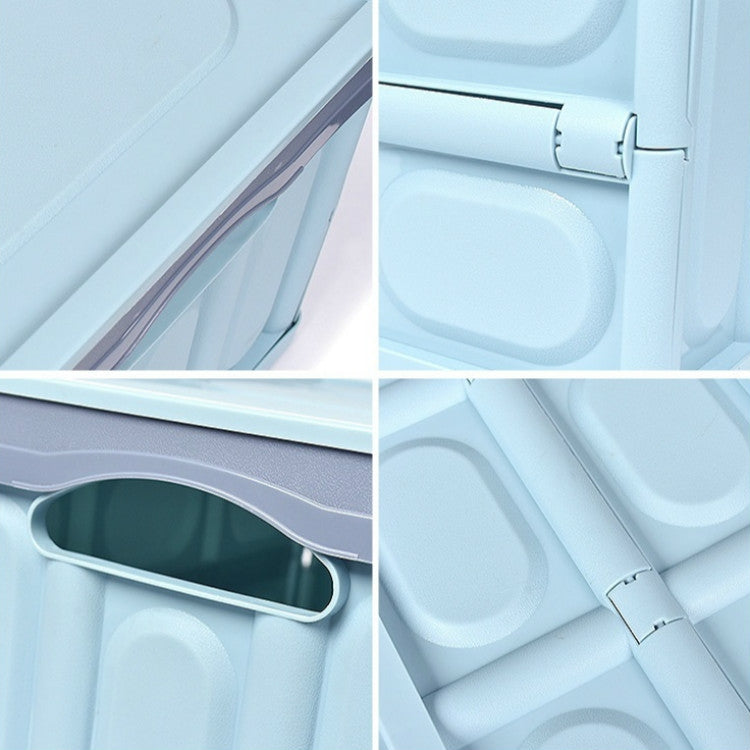 Versatile Foldable Car Boot Storage Bin with Handles