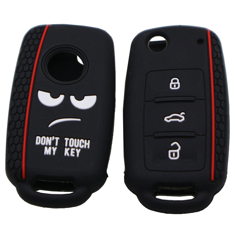 Stylish Silicone Key Protector for Volkswagen Jetta, Polo, Passat, Skoda, Tiguan, and Golf