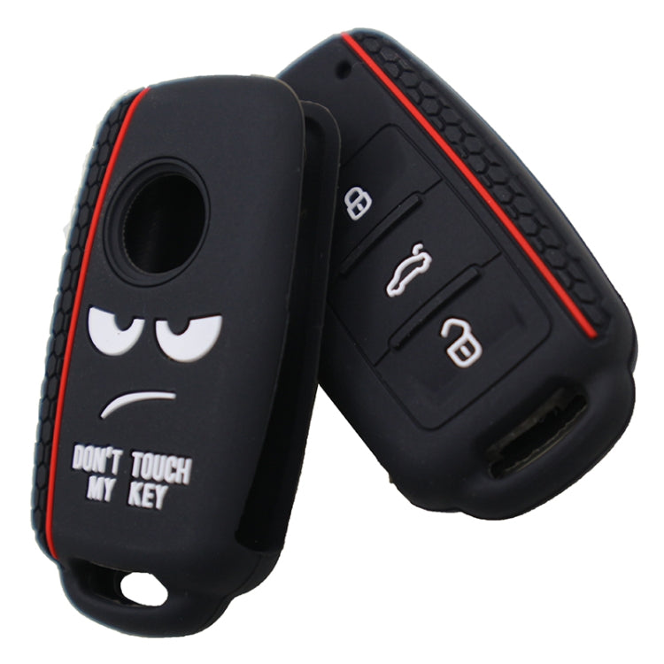 Stylish Silicone Key Protector for Volkswagen Jetta, Polo, Passat, Skoda, Tiguan, and Golf