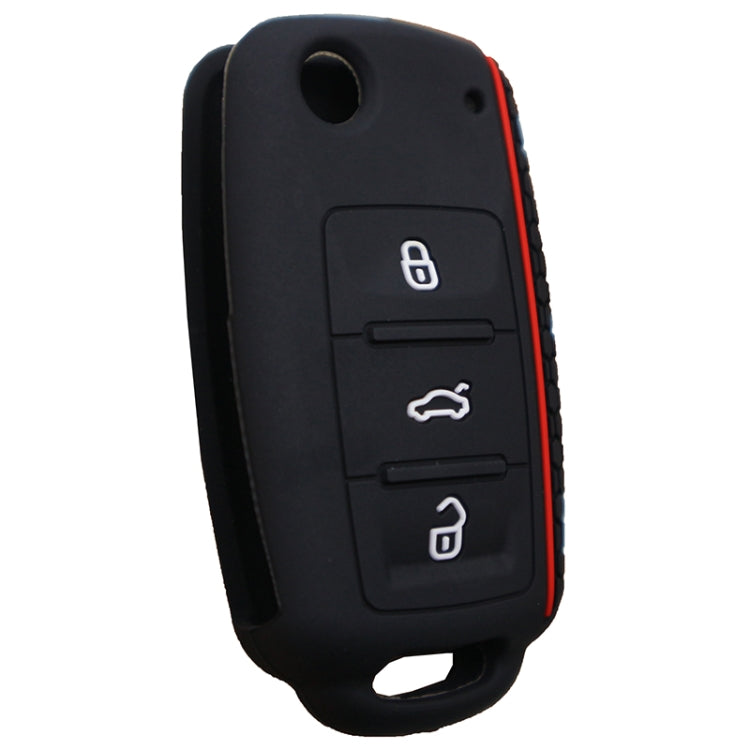 Stylish Silicone Key Protector for Volkswagen Jetta, Polo, Passat, Skoda, Tiguan, and Golf