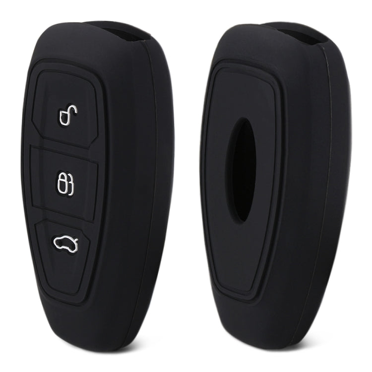 Stylish Silicone Key Fob Cover for Ford Kuga, Focus 3/4, Ecosport, and Fiesta