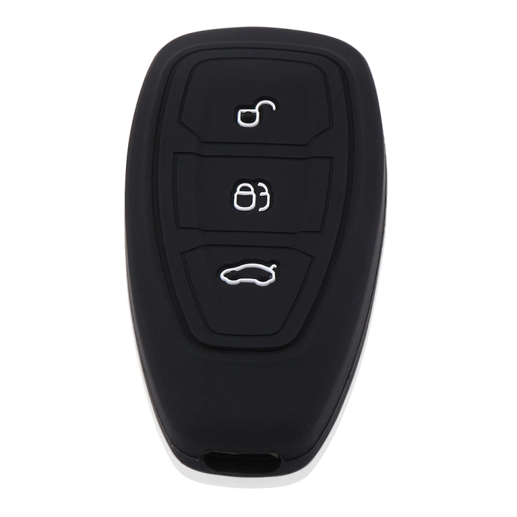 Stylish Silicone Key Fob Cover for Ford Kuga, Focus 3/4, Ecosport, and Fiesta
