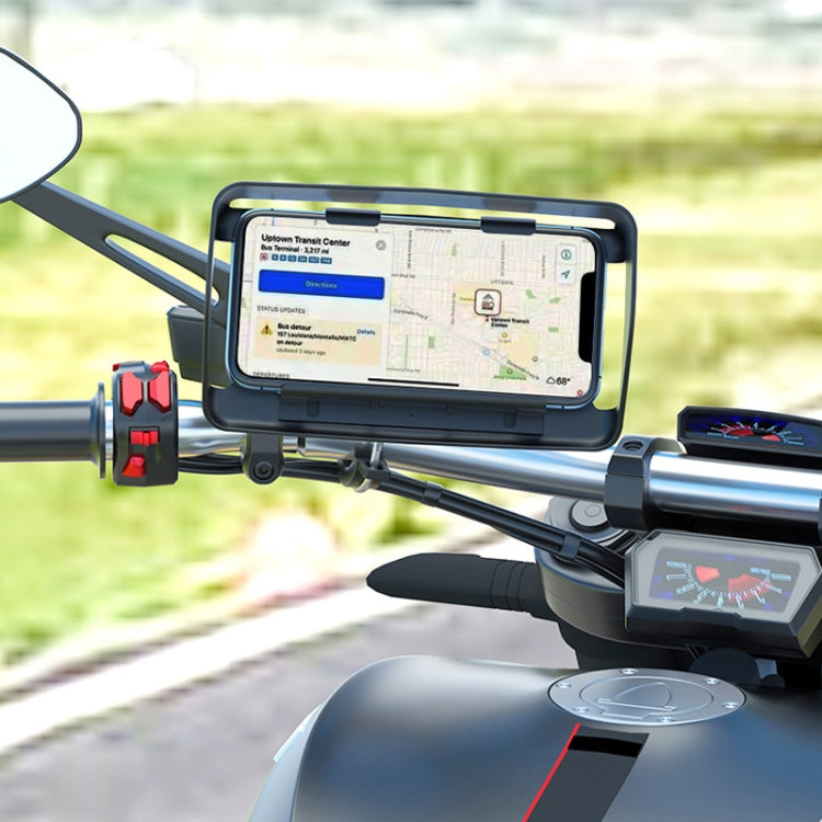 All-Terrain Mobile Phone Holder for Sun Visor Navigation