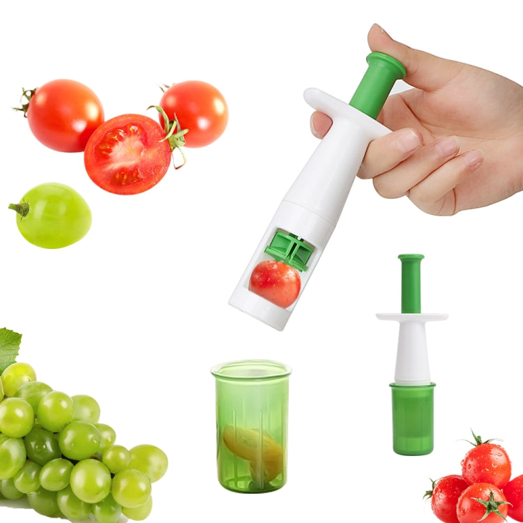 ORGANBOO Cherry Slicer Fruit Vegetable Cutter Multifunctional Grape Tomato Slicers Kitchen Gadgets