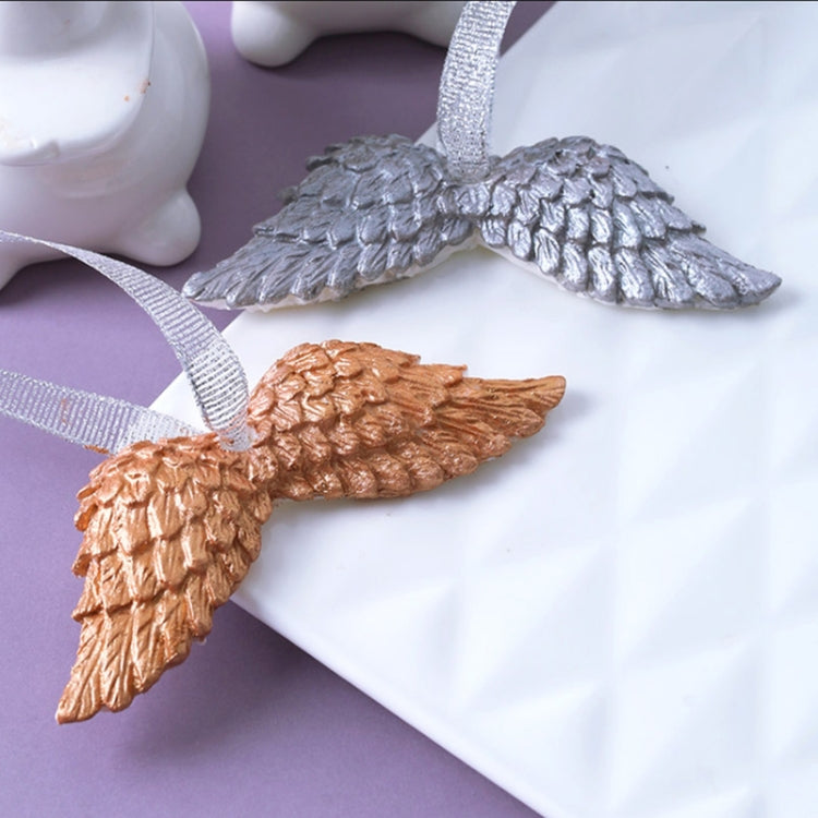 2 PCS Angel Wings 3D Silicone Mold Fondant Cakes Decorate Tools