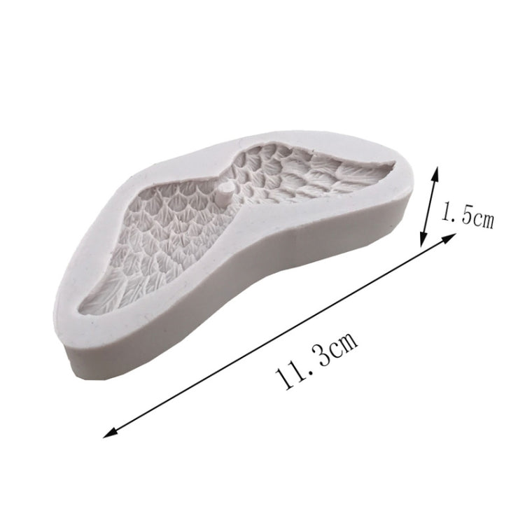 2 PCS Angel Wings 3D Silicone Mold Fondant Cakes Decorate Tools